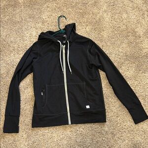 EUC Vuori Halo Performance Hoodie size small, black